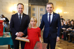 Galeria zdjęć z finału konkursu „Pocztówka na sto lat – moja Niepodległa” oraz wernisażu prac /fot. Anna Karendał/