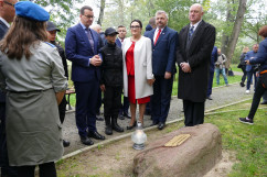 Prezes Rady Ministrów z wizytą w Pszczynie /fot. A. Kucharzewska/