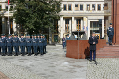 Uroczystość nadania sztandaru Izbie Administracji Skarbowej w Katowicach /fot. A. Księżnik/