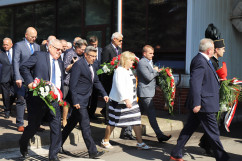 Obchody z okazji 39. rocznicy podpisania Porozumień Katowickich /fot. A. Księżnik/