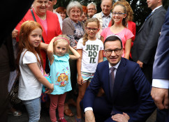 Galeria zdjęć z wizyty premiera Mateusza Morawieckiego w Tychach /fot. A Karendał/