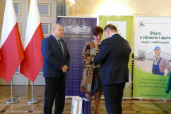 Zdjęcia z uroczystego finału regionalnego XVII Ogólnopolskiego Konkursu „Bezpieczne Gospodarstwo Rolne” dla regionu bielskiego i katowickiego z udziałem wicewojewody Roberta Magdziarza /fot. Bartosz Półrolnik/