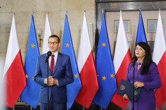 Zdjęcia z wizyty premiera Matusza Morawieckiego w Rudzie Śląskiej i Katowicach /fot. A. Kucharzewska, A. Karednał/