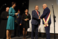 Jubileusz 10-lecia Muzeum Monet i Medali Jana Pawła II - wręczenie Krzyży Św. Jana Pawła II /fot. A. Księżnik/