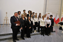 Uroczystość  z cyklu „Śladami Powstania Styczniowego w regionie częstochowskim” na Jasnej Górze. /fot. Tomasz Pasławski/