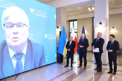 Wojewoda Śląski Marek Wójcik - konferencja 28.12.2023 /fot. Urząd Marszałkowski Województwa Śląskiego