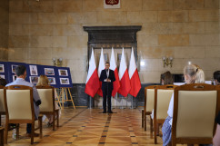Galeria składająca się ze zdjęć z wizyty Prezesa Rady Ministrów Mateusza Morawieckiego w województwie śląskim/fot. I. Matuszewska