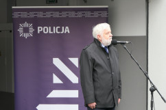 Otwarcie Posterunku Policji w Kroczycach - przemówienie Wójta Kroczyc /fot. B. Półrolnik/