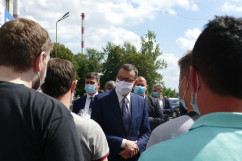 Wizyta premiera Mateusza Morawieckiego w Jastrzębiu-Zdroju /fot. A. Kucharzewska/