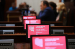 Galeria zdjęć z konferencji nt. Pomników Historii w Sali Sejmu Śląskiego /fot. A. Karendał/