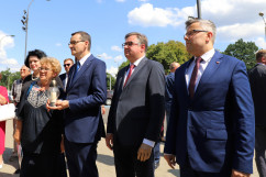 Wizyta premiera Mateusza Morawieckiego w Gliwicach /fot. A. Księżnik/