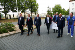 Podpisanie umów na wymianę akceleratora i zakup karetek dla województwa śląskiego /fot. B. Półrolnik/