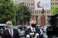Fotogaleria składająca się ze zdjęć z wizyty Prezydenta RP w Katowicach/fot. A. Kucharzewska i I. Matuszewska