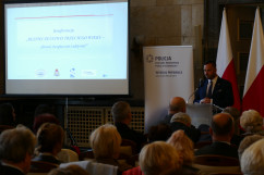 Konferencja „BEZPIECZEŃSTWO TRZECIEGO WIEKU - zdrowi, bezpieczni i aktywni” /fot. B. Szwedowski/