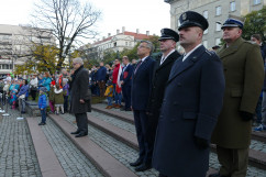 Galeria zdjęć z sobotnich obchodów odzyskania przez Polskę niepodległości w Katowicach /fot. A.Kucharzewska/