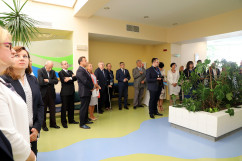 Otwarcie Centrum Radiochirurgii Nowotworów w Zakładzie Radioterapii gliwickiego Centrum Onkologii.