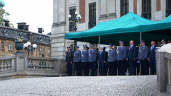 Galeria zdjęć z Wojewódzkich Obchodów Święta Policji w Pszczynie z udziałem wicewojewody Jana Chrząszcza /fot. A. Herz/