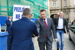 Zdjęcia z wizyty premiera Mateusza Morawieckiego w województwie śląskim - na Jasnej Górze, w CSRG w Bytomiu oraz w Katowicach /fot. A. Kucharzewska, A. Karendał/