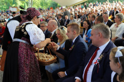 XIX Dożynki Województwa Śląskiego w Wiśle.