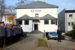Fotogaleria z otwarcia Posterunku Policji w Porębie z udziałem wicewojewody śląskiego Mariusza Trepki.