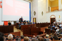 Galeria zdjęć z konferencji nt. Pomników Historii w Sali Sejmu Śląskiego /fot. A. Karendał/