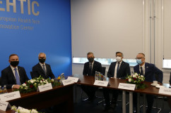 Dyskusja panelowa z udziałem prezydenta RP i Wojewody Śląskiego/ fot. A. Kucharzewska