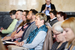 Zdjęcia z briefingu prasowego i konferencji pn.„Koalicja na rzecz osób niepełnosprawnych. Współpraca z organizacjami pozarządowymi” /fot. Anna Karendał/