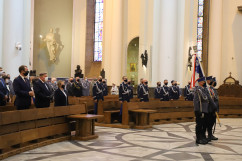 Uczestnicy mszy św. w Archikatedrze Chrystusa Króla w Katowicach/fot. I. Matuszewska