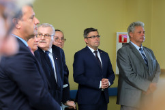 Otwarcie Centrum Radiochirurgii Nowotworów w Zakładzie Radioterapii gliwickiego Centrum Onkologii.