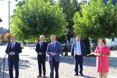 	Minister klimatu Michał Kurtyka z wizytą w województwie śląskim/fot. I. Matuszewska
