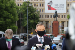 Fotogaleria składająca się ze zdjęć z wizyty Prezydenta RP w Katowicach/fot. A. Kucharzewska i I. Matuszewska