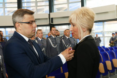 Galeria zdjęć z obchodów Święta Policji w Komendzie Wojewódzkiej Policji w Katowicach /fot. A. Kucharzewska/