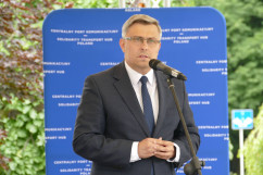 Uroczystość podpisania umowy na studium wykonalności dotyczące budowy polskiego odcinka nowej linii kolejowej między Katowicami i Ostrawą /fot. A. Kucharzewska/