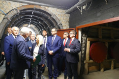 Fotorelacja z uroczystości w Centralnej Stacji Ratownictwa Górniczego w Bytomiu z udziałem Premiera Mateusza Morawieckiego/fot. I. Matuszewska
