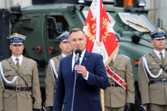 Zdjęcia z centralnych obchodów Święta Wojska Polskiego i 100. rocznicy wybuchu Powstań Śląskich w Katowicach /fot. Anna Karendał/