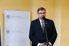 Spotkanie dotyczące współpracy polsko-czeskiej w dziedzinie afrykańskiego pomoru świń/fot. B. Półrolnik