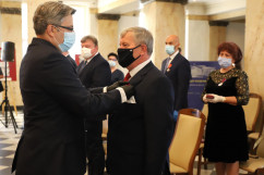Odznaczenia państwowe dla samorządowców /fot. A. Księżnik/