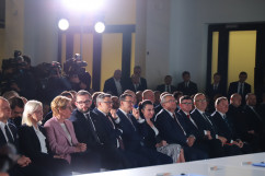 Fotogaleria składająca się ze zdjęć z uroczystego podsumowania przez Premiera Mateusza Morawieckiego dwóch lat realizacji Programu dla Śląska/fot. I. Matuszewska