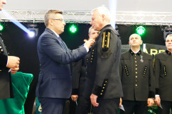 Galeria zdjęć z  barbórki z górnikami KWK Sośnica /foto. A.Kucharzewska/