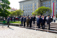 Uroczysty apel z okazji Dnia Flagi Rzeczypospolitej Polskiej