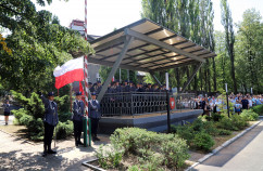 Galeria zdjęć z uroczystości ślubowania nowo przyjętych policjantów w Katowicach /fot. A. Karendał/