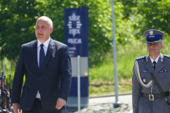 Galeria zdjęć z wizyt ministra spraw wewnętrznych i administracji w woj. śląskim /fot. A. Kucharzewska/