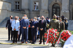 Uroczystości z okazji 81. rocznicy śmierci Wojciecha Korfantego /fot. A. Księżnik/