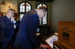 Premier Mateusz Morawiecki z wizytą w Muzeum Powstań Śląskich /fot. A. Kucharzewska/