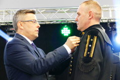 Galeria zdjęć z  barbórki z górnikami KWK Sośnica /foto. A.Kucharzewska/