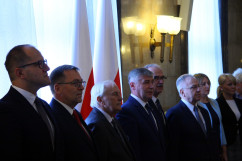 Galeria ze zdjęciami  z uroczystości z okazji  Śląskiego Dnia Budowlanych, podczas której wręczono  odznaczenia i medale /fot. K. Kamasiński/