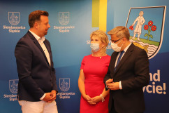 Uroczystość podpisania umów w ramach RPRD w Siemianowicach Śląskich /fot. A. Księżnik/