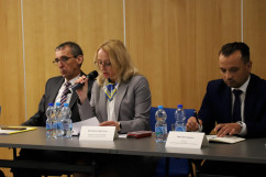 Polsko-Ukraińskie Forum Pracy - wypowiedź uczestnika wydarzenia fot. A. Księżnik