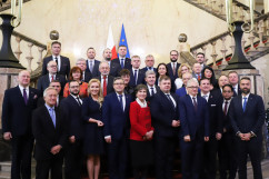 Noworoczne spotkanie z korpusem konsularnym /fot. A. Księżnik/