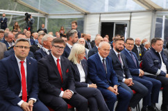 Uroczystość otwarcia nowej linii produkcyjnej w Nitroerg /fot. A. Księżnik/